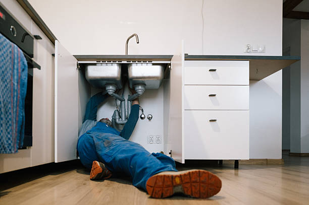 Professional Plumbing technician working in Marcy, NY